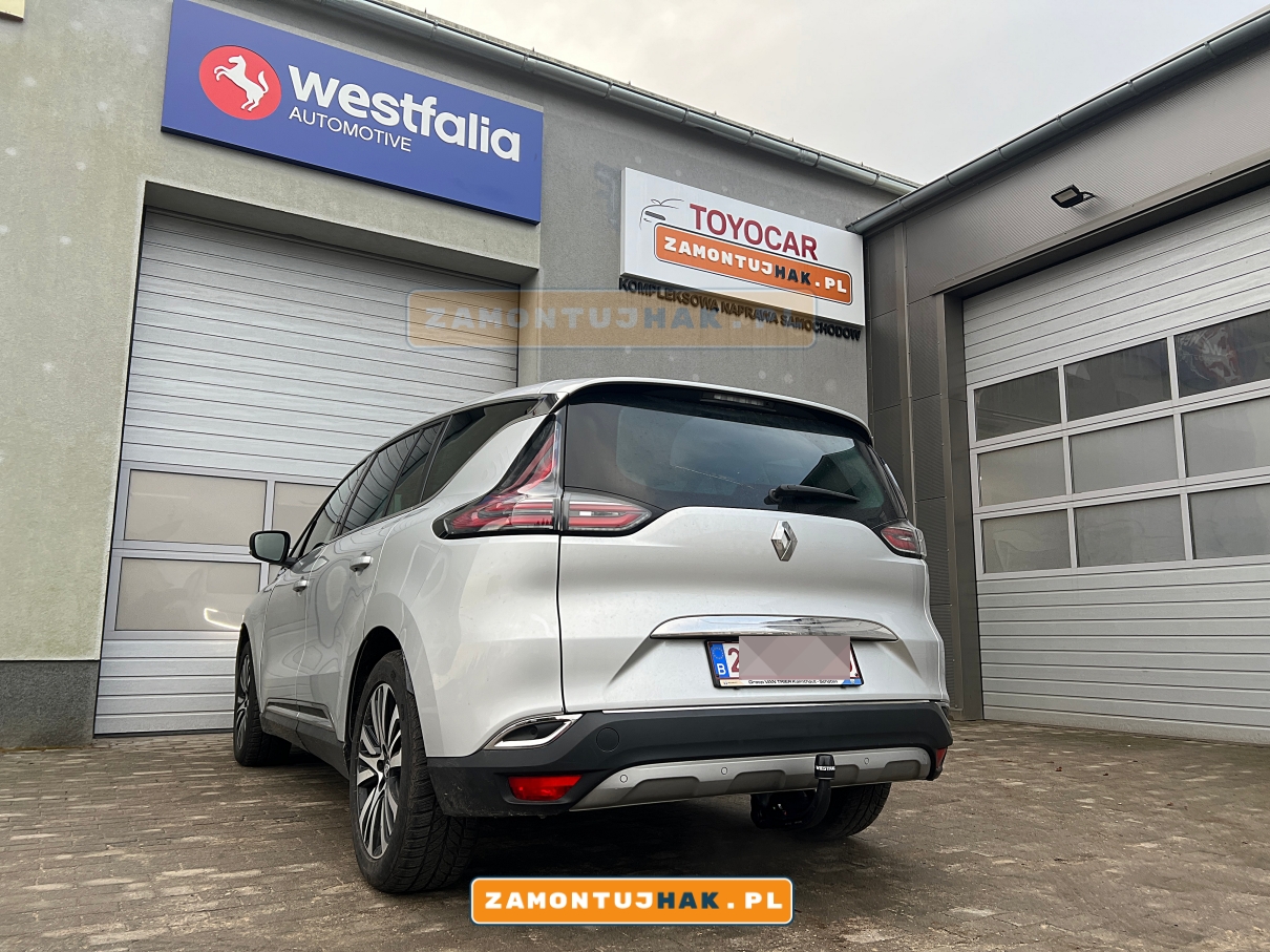 niewidoczny hak espace